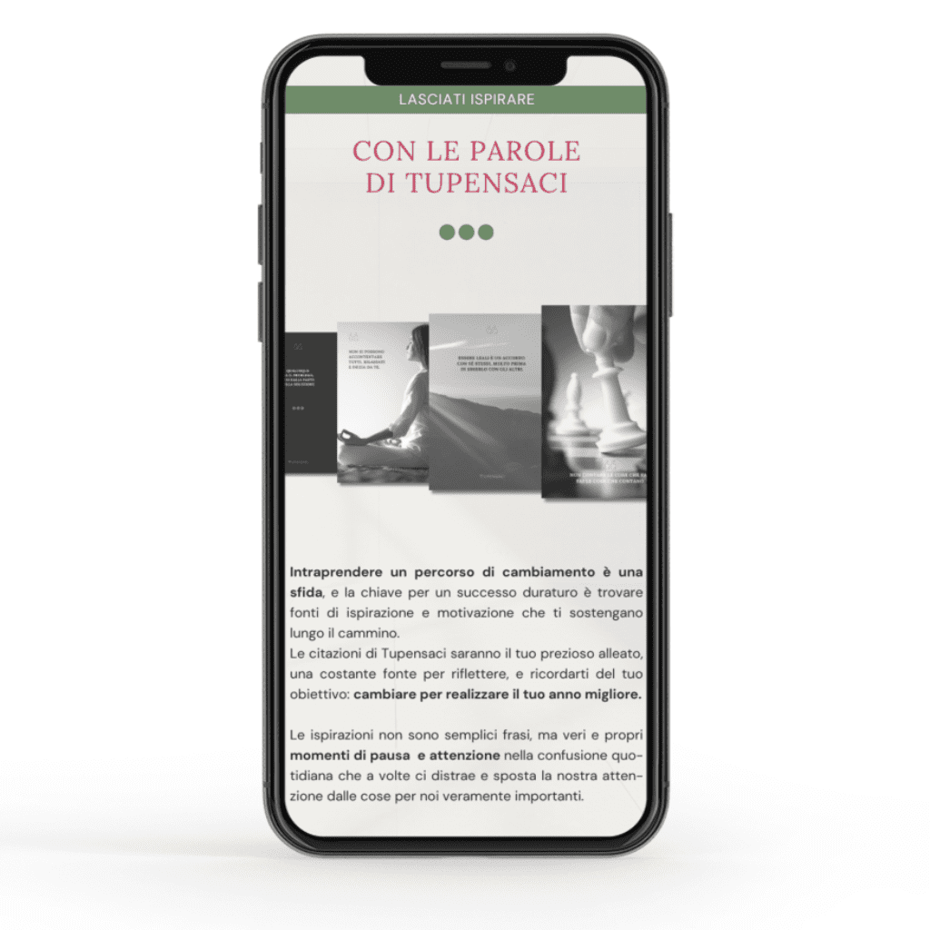 E - book Guida a Crea il tuo Anno Migliore - TuPensaci