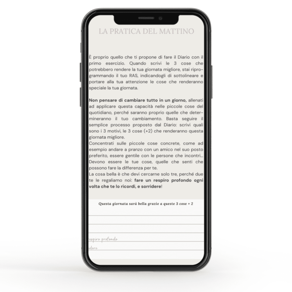 E - book Guida al Diario del Nuovo Inizio - TuPensaci