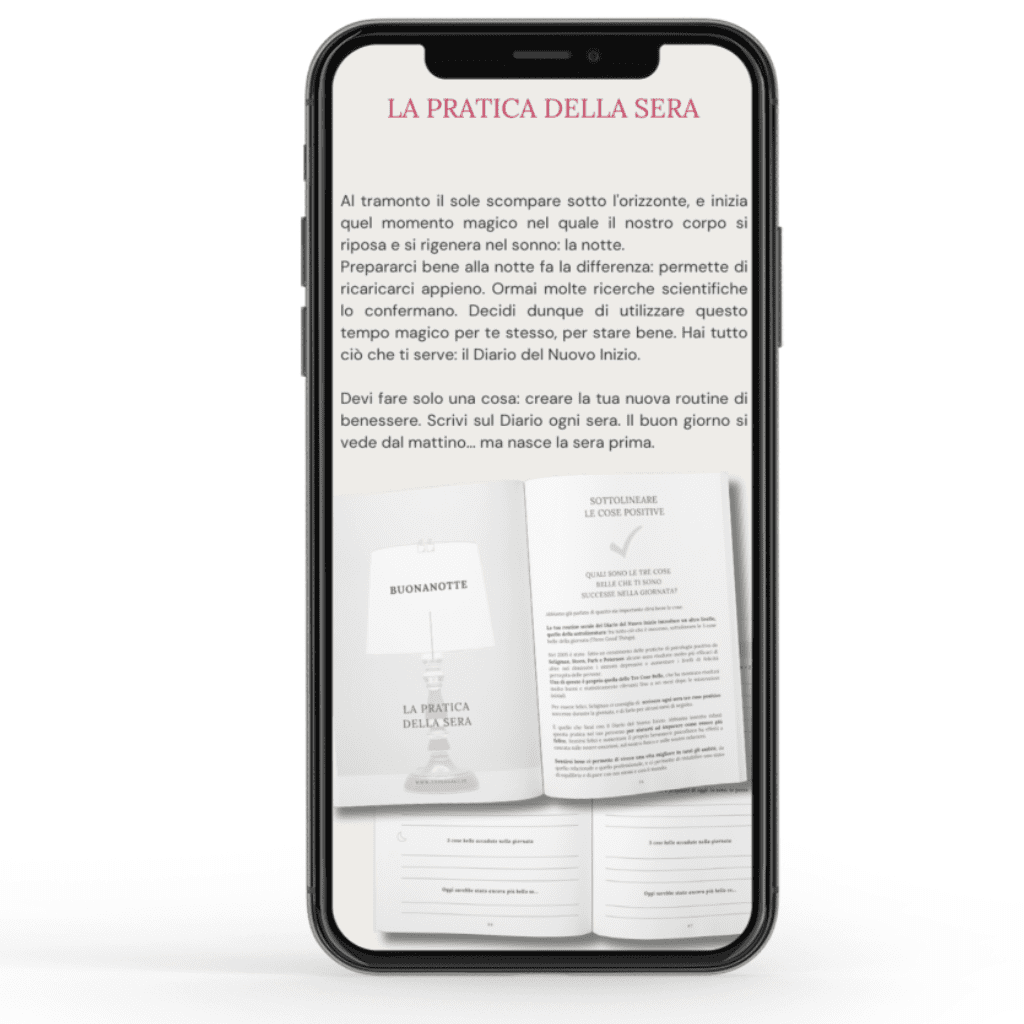 E - book Guida al Diario del Nuovo Inizio - TuPensaci