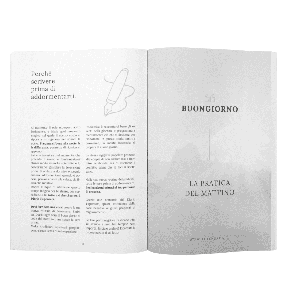 Diario del Nuovo Inizio - TuPensaci